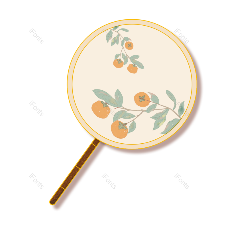 装饰图片,中国风元素,古典PNG,扇子免抠素材